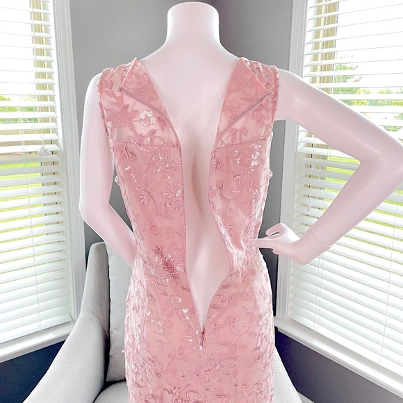 Alex Evenings Women's Short Embroidered Dress with Illusion Jacket Size 14 NWOT - Picture 13 of 15